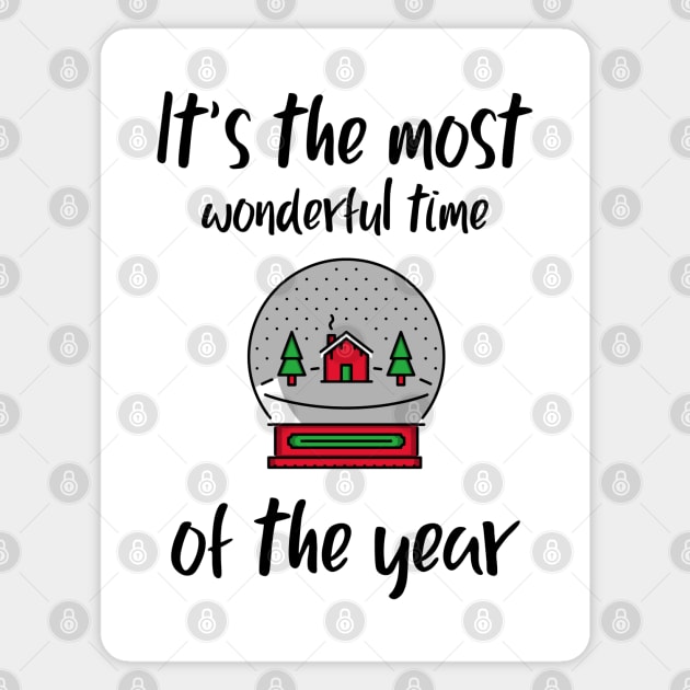 It's the most wonderful time of the year Magnet by Gluten Free Traveller